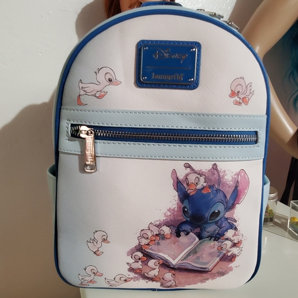 New Loungefly Stitch Duckling Backpack - Picture 1 of 4
